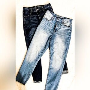 BUNDLE No Boundaries set of 2 summer Jean shorts Size 4